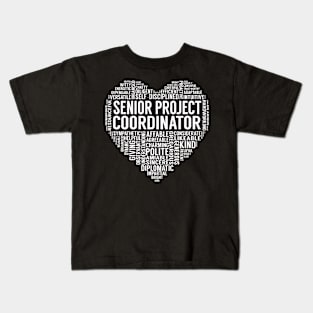 Senior Project Coordinator Heart Kids T-Shirt
